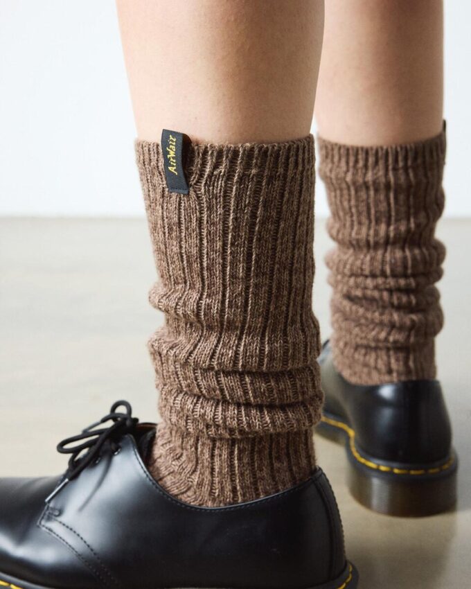 CHAUDES CHAUSSETTES EN COTON BIOLOGIQUE MÉLANGÉ CHAUDES CHAUSSETTES EN COTON BIOLOGIQUE MÉLANGÉ