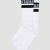 Chaussettes athlétiques en coton biologique mélangé avec logo Chaussettes athlétiques en coton biologique mélangé avec logo