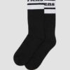 Chaussettes athlétiques en coton biologique mélangé avec logo Chaussettes athlétiques en coton biologique mélangé avec logo