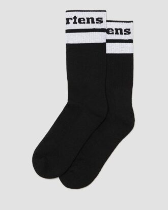Chaussettes athlétiques en coton biologique mélangé avec logo