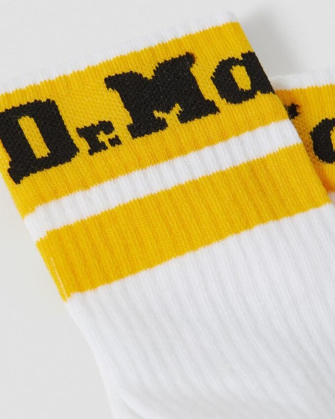 Chaussettes athlétiques en coton biologique mélangé avec logo Chaussettes athlétiques en coton biologique mélangé avec logo