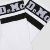 Chaussettes athlétiques en coton biologique mélangé avec logo Chaussettes athlétiques en coton biologique mélangé avec logo