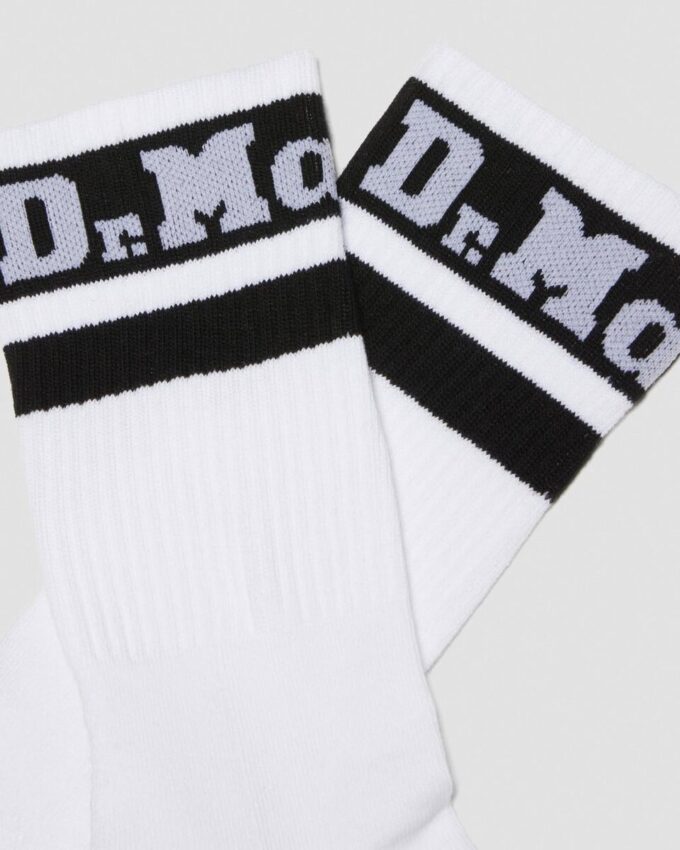 Chaussettes athlétiques en coton biologique mélangé avec logo Chaussettes athlétiques en coton biologique mélangé avec logo