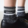 Chaussettes courtes en coton mélangé Chaussettes courtes en coton mélangé