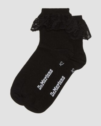 Chaussettes en coton biologique à volants