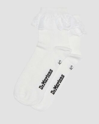 Chaussettes en coton biologique à volants