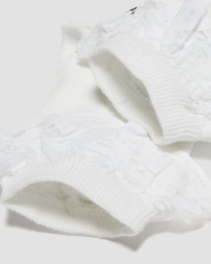 Chaussettes en coton biologique à volants Chaussettes en coton biologique à volants