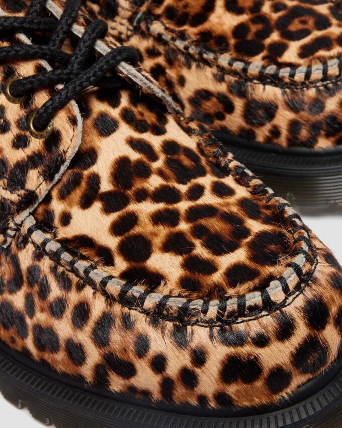 Chaussures à bout mocassin imprimé léopard LOWELL Chaussures à bout mocassin imprimé léopard LOWELL