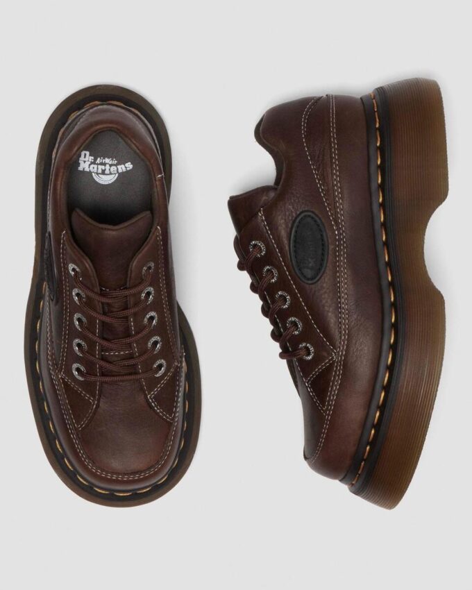 Chaussures Buzz 5-Eye en cuir Grizzly Chaussures Buzz 5-Eye en cuir Grizzly