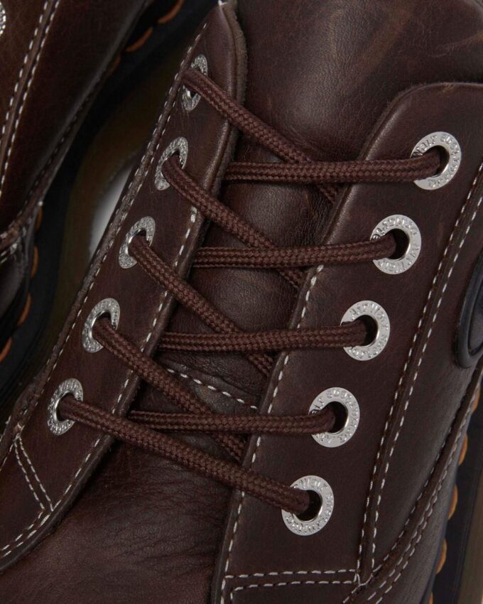 Chaussures Buzz 5-Eye en cuir Grizzly Chaussures Buzz 5-Eye en cuir Grizzly
