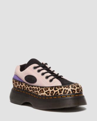 Chaussures Buzz 5-Eye en daim et imprimé léopard Chaussures Buzz 5-Eye en daim et imprimé léopard
