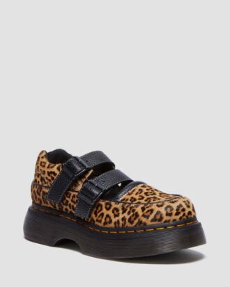 Chaussures Buzz Leopard Mary Jane