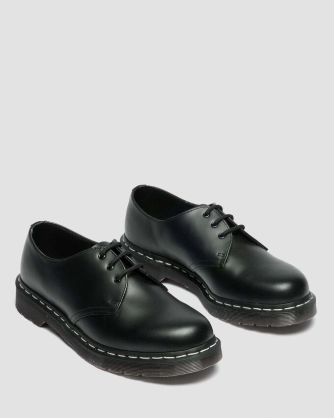 Chaussures à lacets en Smooth Leather blanc 1461 Chaussures à lacets en Smooth Leather blanc 1461