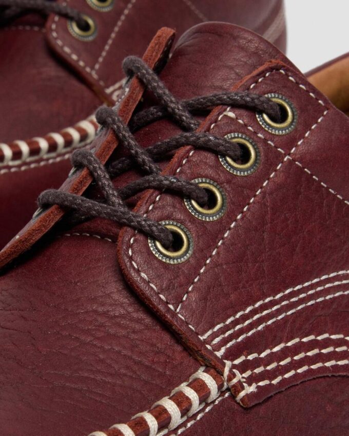 Chaussures à lacets Lowell en cuir grainé sauvage Chaussures à lacets Lowell en cuir grainé sauvage