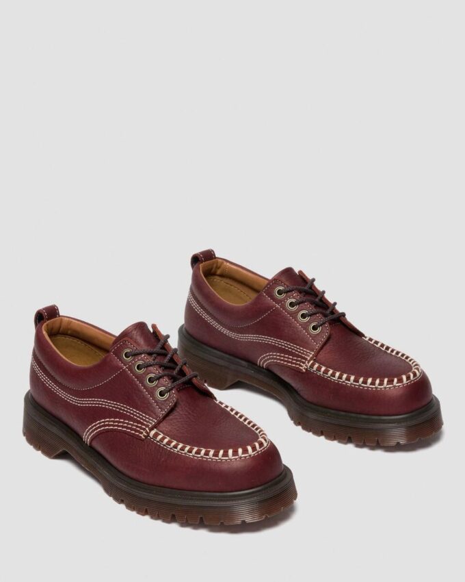 Chaussures à lacets Lowell en cuir grainé sauvage Chaussures à lacets Lowell en cuir grainé sauvage