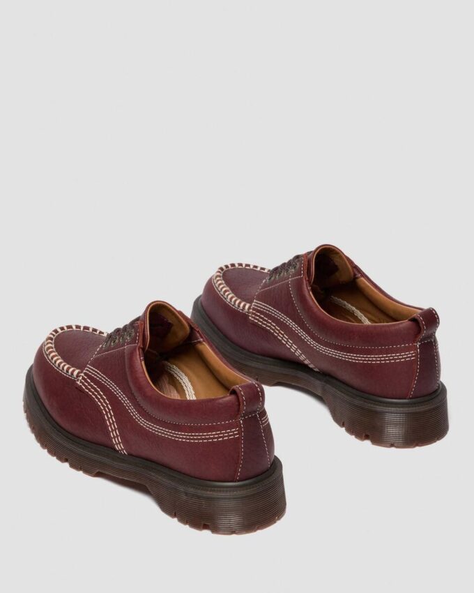 Chaussures à lacets Lowell en cuir grainé sauvage Chaussures à lacets Lowell en cuir grainé sauvage