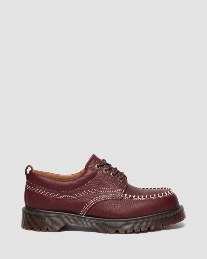 Chaussures à lacets Lowell en cuir grainé sauvage Chaussures à lacets Lowell en cuir grainé sauvage