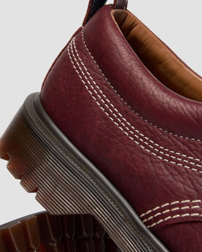 Chaussures à lacets Lowell en cuir grainé sauvage Chaussures à lacets Lowell en cuir grainé sauvage