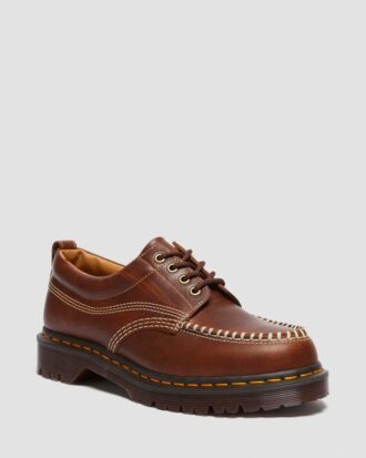 Chaussures Lowell en cuir à bout mocassin