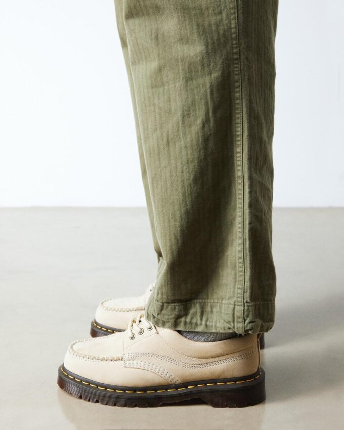 Chaussures Lowell en cuir souple à bout mocassin