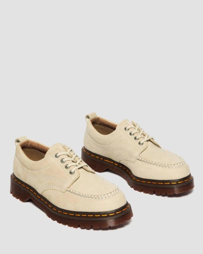 Chaussures Lowell en cuir souple à bout mocassin