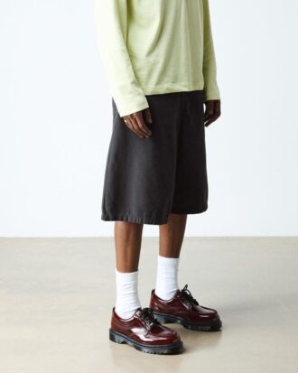 Chaussures Lowell en cuir verni à bout mocassin
