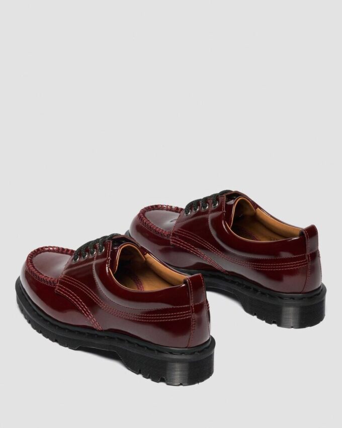 Chaussures Lowell en cuir verni à bout mocassin