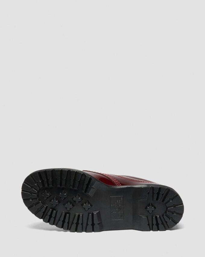 Chaussures Lowell en cuir verni à bout mocassin