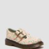 Chaussures Mary Jane en cuir à fleurs Junior 8053 Chaussures Mary Jane en cuir à fleurs Junior 8053