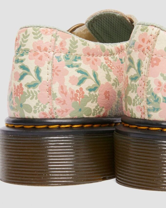 Chaussures Mary Jane en cuir à fleurs Junior 8053 Chaussures Mary Jane en cuir à fleurs Junior 8053