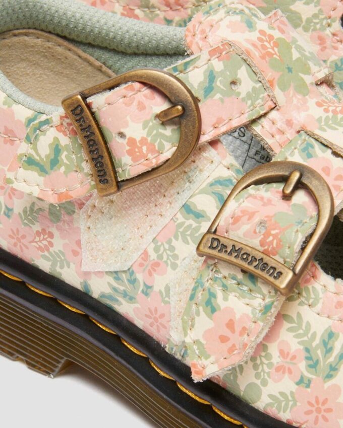Chaussures Mary Jane en cuir à fleurs pour tout-petits 8053 Chaussures Mary Jane en cuir à fleurs pour tout-petits 8053