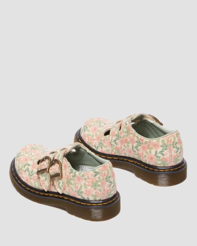 Chaussures Mary Jane en cuir à fleurs pour tout-petits 8053 Chaussures Mary Jane en cuir à fleurs pour tout-petits 8053