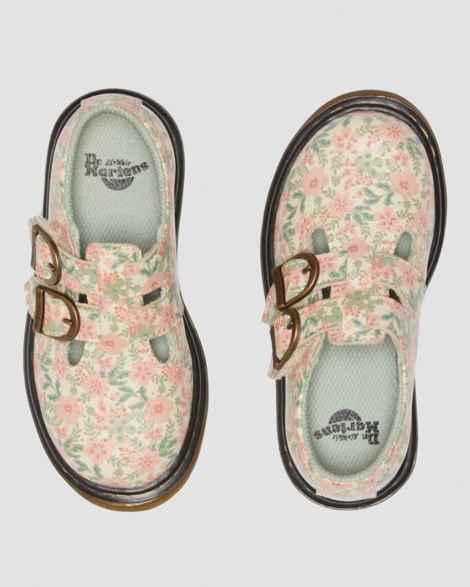 Chaussures Mary Jane en cuir à fleurs pour tout-petits 8053 Chaussures Mary Jane en cuir à fleurs pour tout-petits 8053