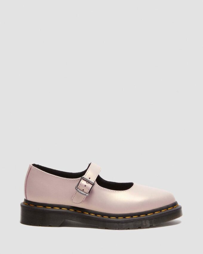 Chaussures Mary Jane en cuir irisé Elphie Chaussures Mary Jane en cuir irisé Elphie