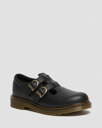 Chaussures Mary Jane en cuir souple 8065 pour jeunes