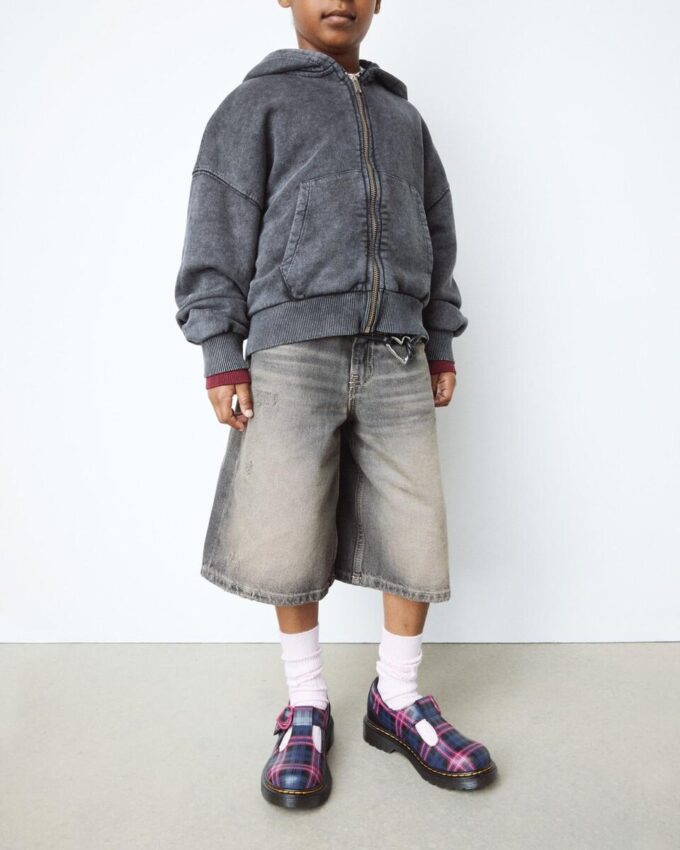 Chaussures Mary Jane JUNIOR POLLEY II en tartan rose Chaussures Mary Jane JUNIOR POLLEY II en tartan rose