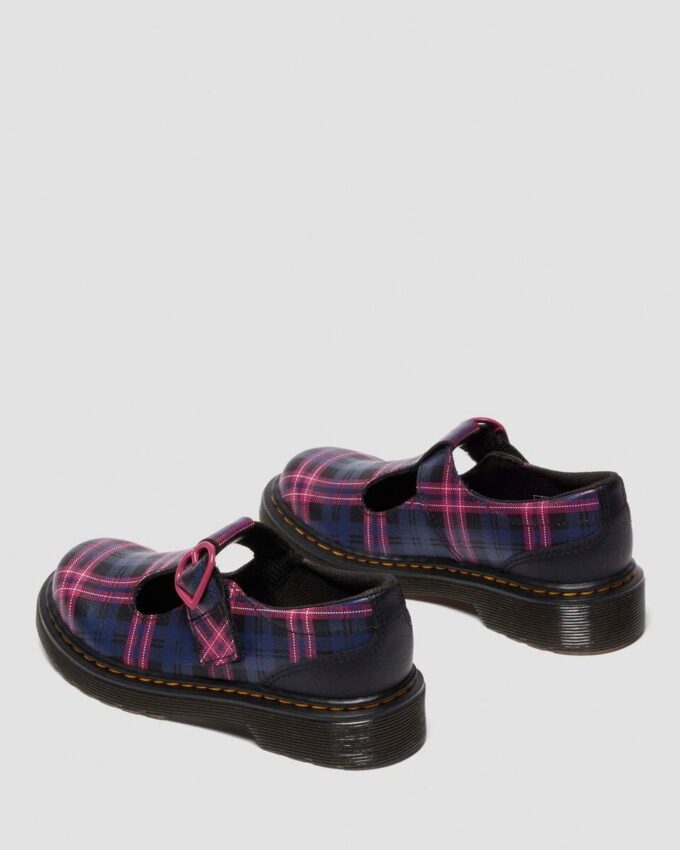 Chaussures Mary Jane JUNIOR POLLEY II en tartan rose Chaussures Mary Jane JUNIOR POLLEY II en tartan rose