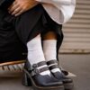 Chaussures à talons en cuir Eviee Sendal Chaussures à talons en cuir Eviee Sendal