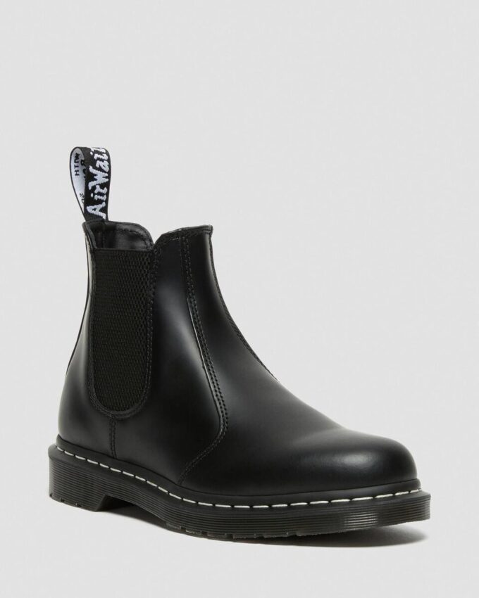 Chelsea Boot 2976 en Smooth Leather avec coutures blanches