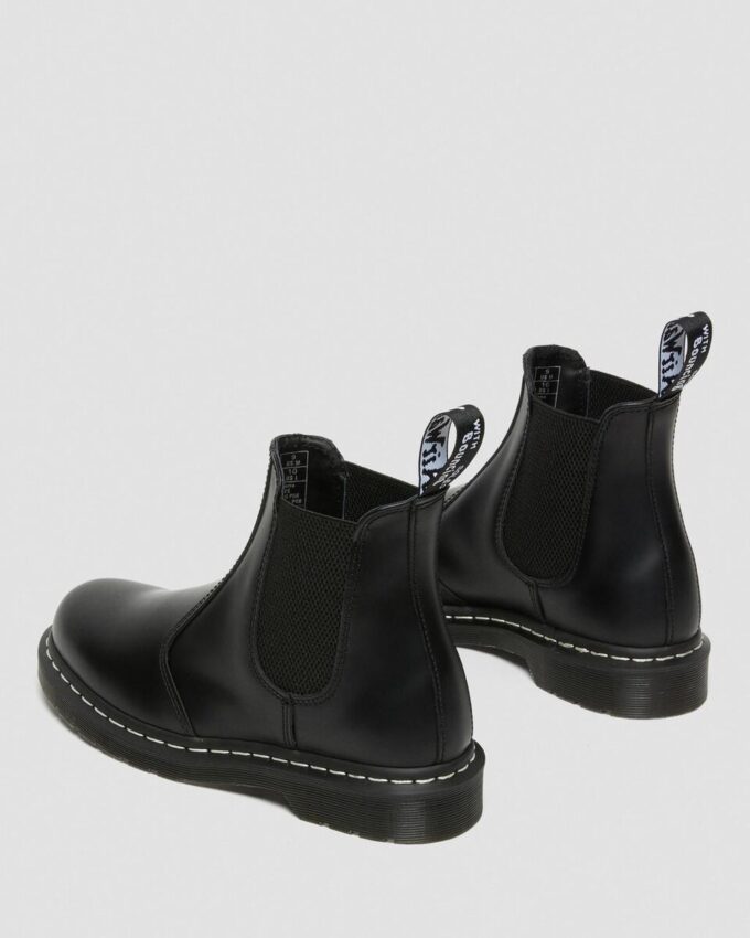 Chelsea Boot 2976 en Smooth Leather avec coutures blanches