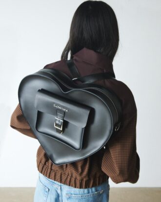 Grand sac à dos en forme de cœur