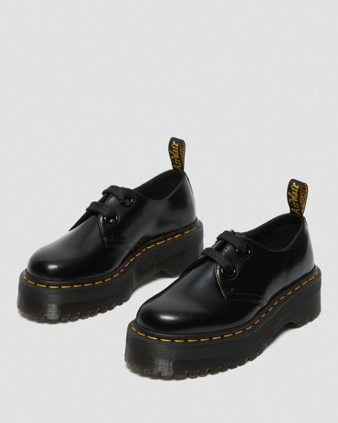 Holly Chaussures Platform en cuir pour femmes Holly Chaussures Platform en cuir pour femmes