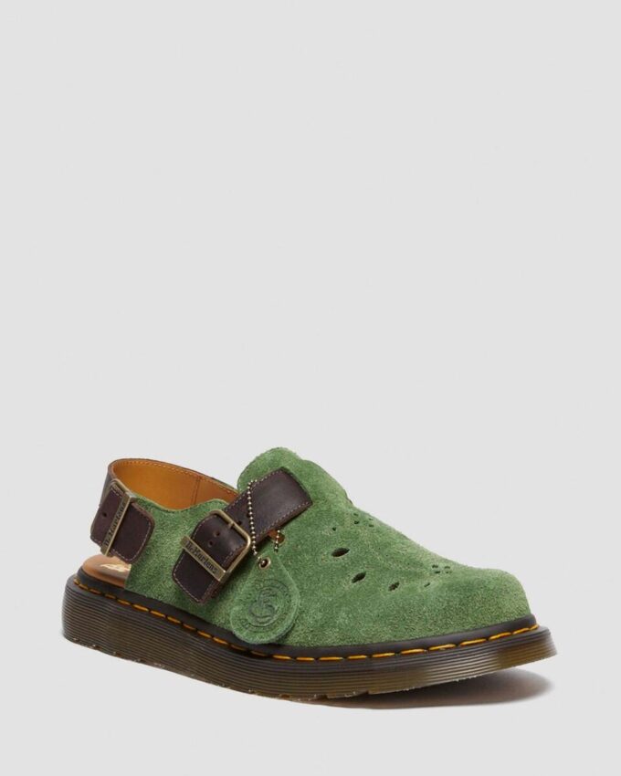 Jorge Made In England Desert Oasis Suede Slingback Mule Jorge Made In England Desert Oasis Suede Slingback Mule