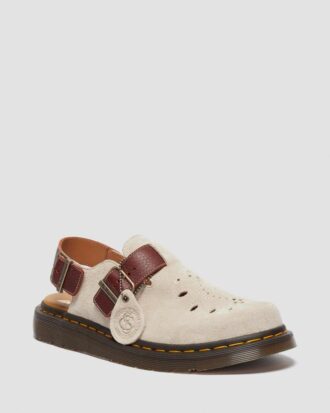 Jorge Made In England Desert Oasis Suede Slingback Mule