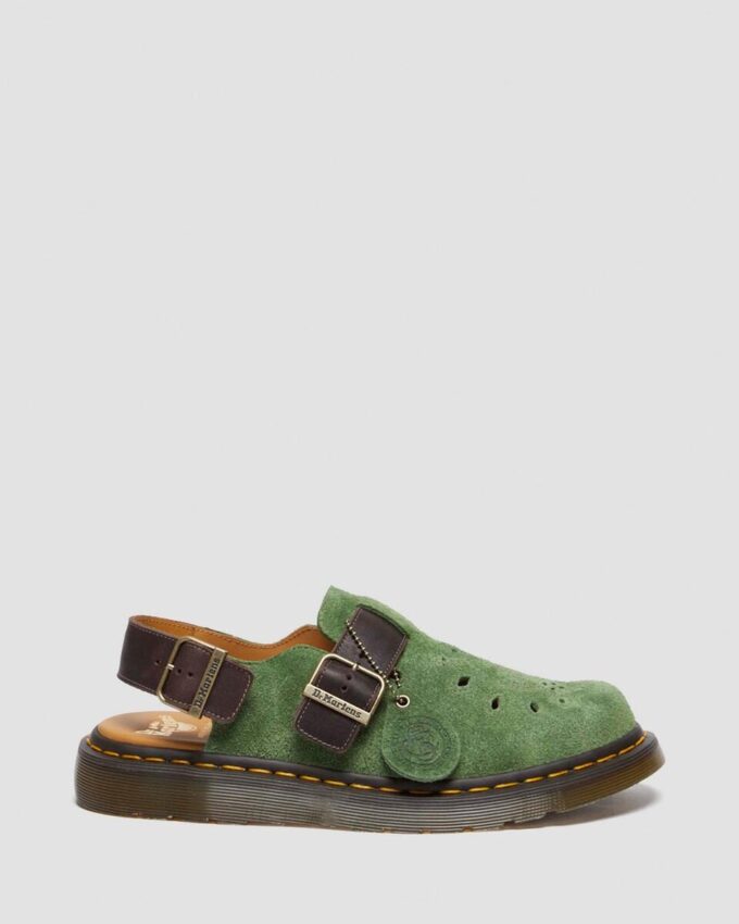 Jorge Made In England Desert Oasis Suede Slingback Mule Jorge Made In England Desert Oasis Suede Slingback Mule