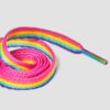 Lacets plats arc-en-ciel de 26 pouces (3 œillets) Lacets plats arc-en-ciel de 26 pouces (3 œillets)
