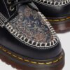 Lowell Leather & Jacquard Lace Up Moc Toe Shoes Lowell Leather & Jacquard Lace Up Moc Toe Shoes