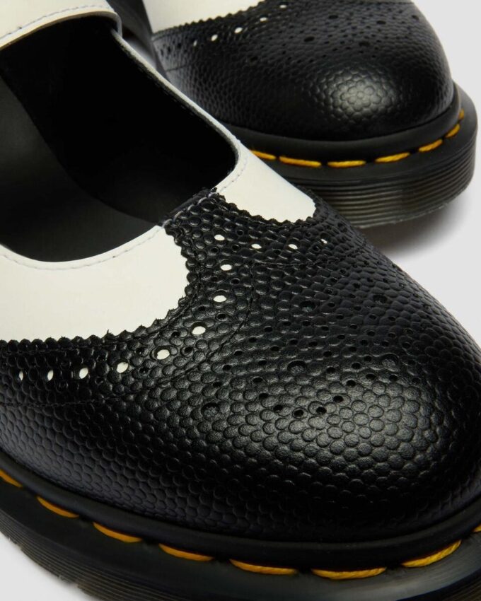 MARY JANE Chaussures en cuir monochromes MARY JANE Chaussures en cuir monochromes