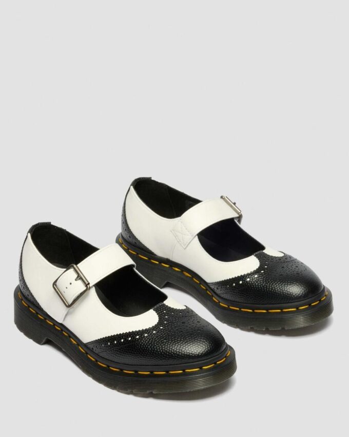 MARY JANE Chaussures en cuir monochromes MARY JANE Chaussures en cuir monochromes