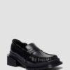 MAYBOLE LOAFER Mocassins en cuir à bout carré et fronces MAYBOLE LOAFER Mocassins en cuir à bout carré et fronces